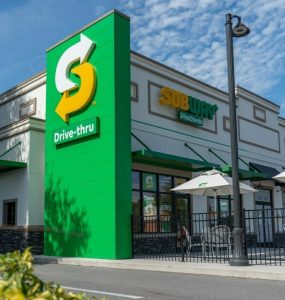 image of Subway restaurant