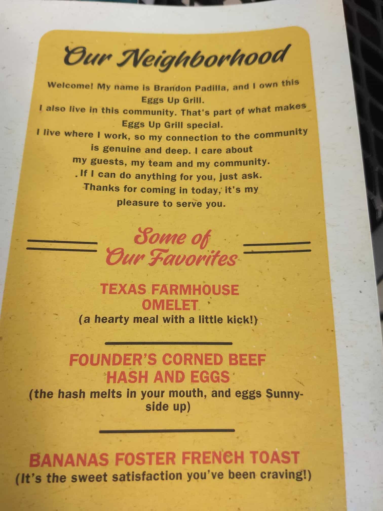 Breakfast Franchise Review Eggs Up Grill