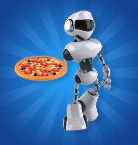 image of restaurant robotics in action