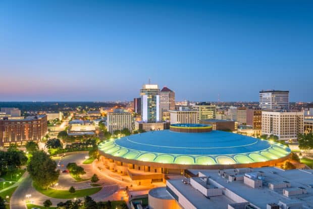 state of Kansa image being used for a Franchise Attorneys webpage