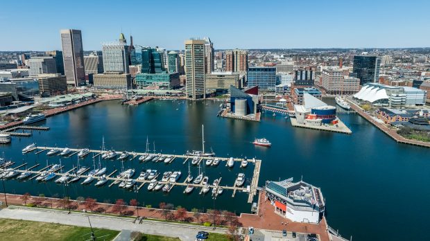 image of baltimore used for webpage about Maryland franchise attorneys