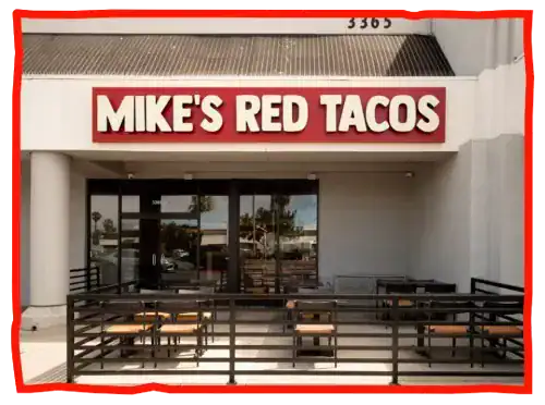franchise launch of Mike's Red Tacos