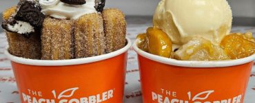 loyalty program for peach cobbler factory menu items