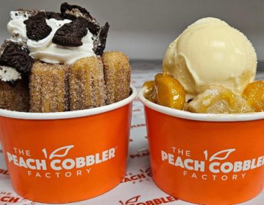 loyalty program for peach cobbler factory menu items
