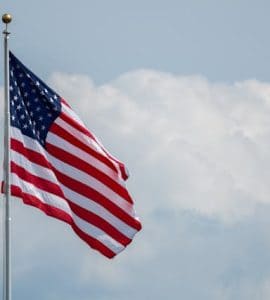 American flag image used for the American Franchise Act blog post